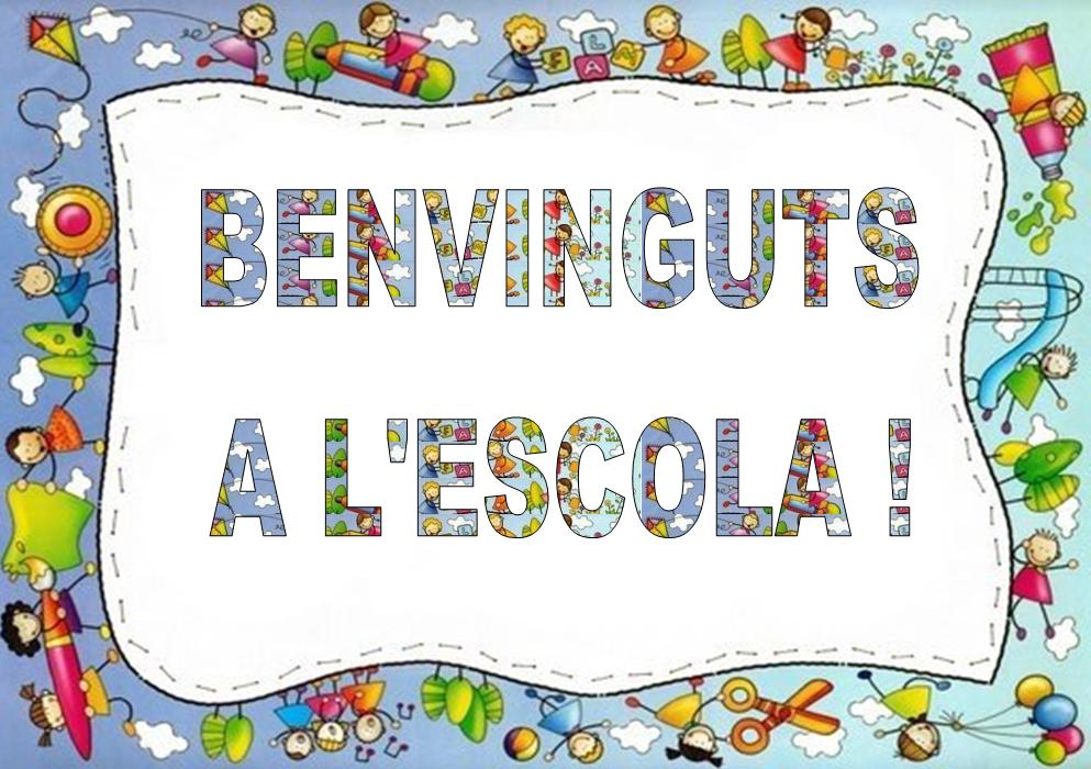 Resultat d'imatges de imatge benvinguts escola