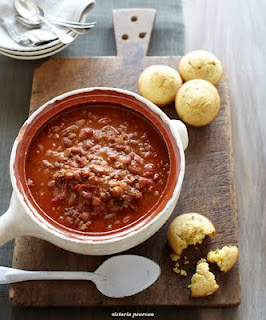 Mom’s Reconstructed Chili Recipe – from Sheryl Crow’s Cookbook