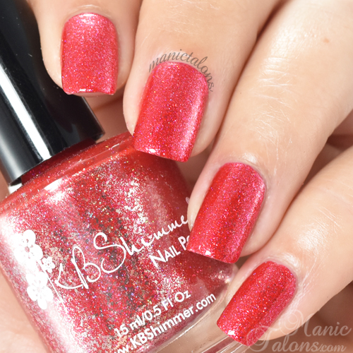 KBShimmer Ruby Swatch