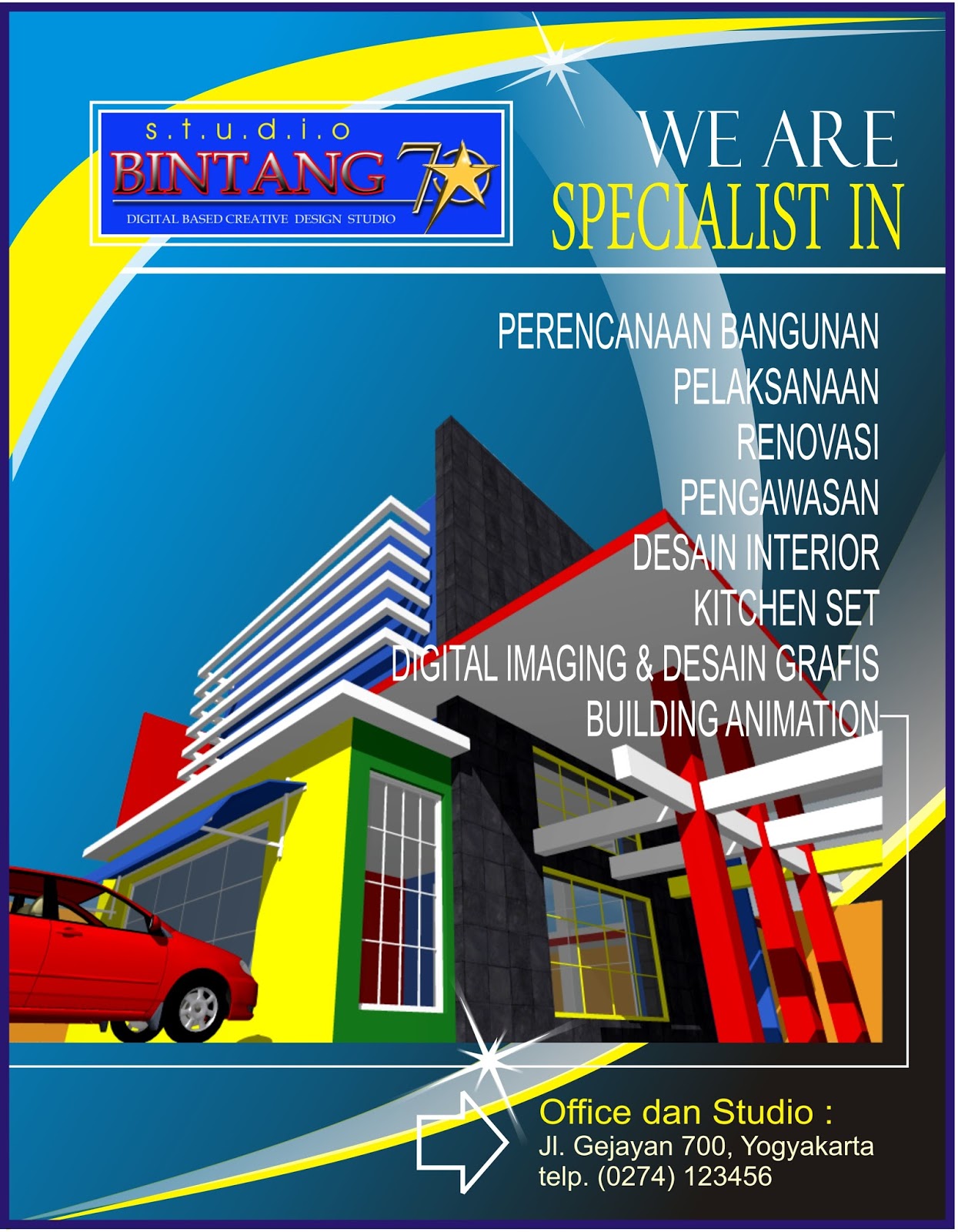 Download template Company Profile CDR