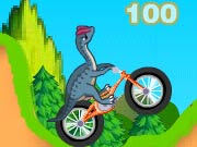 Dinosaur Bike Stunt