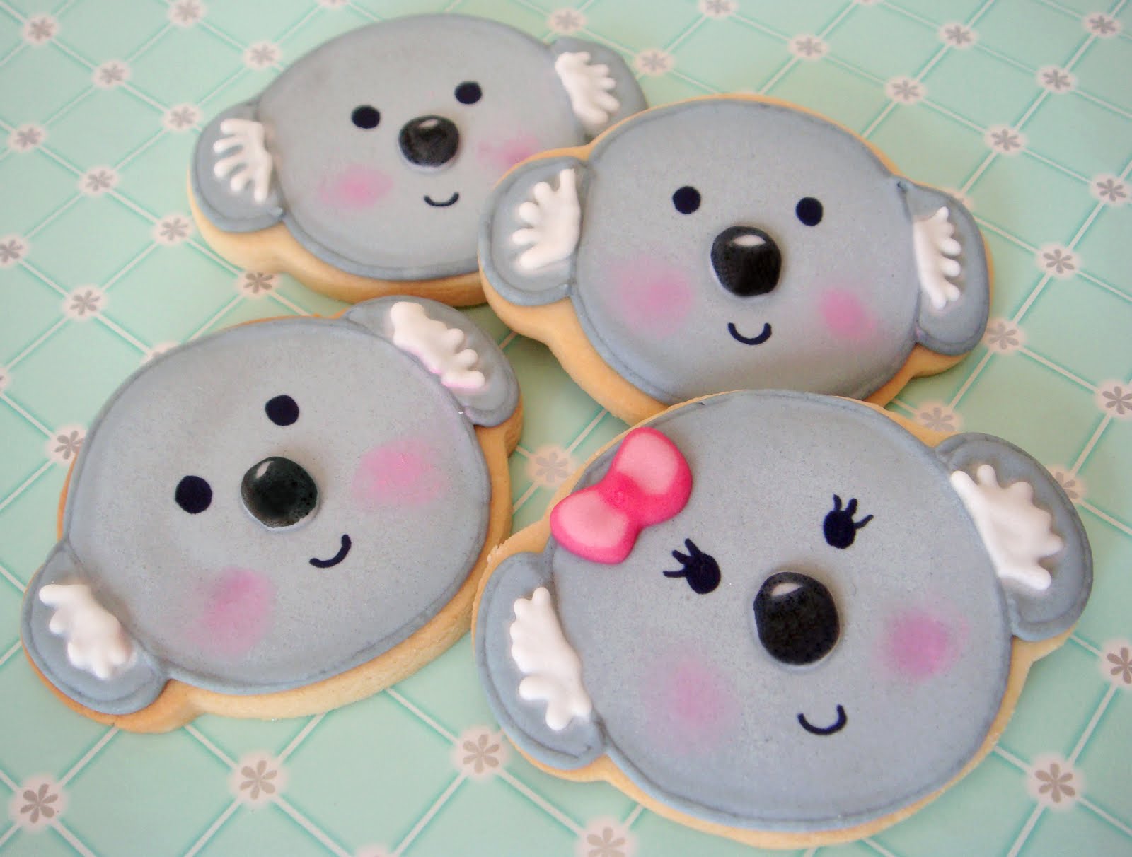 butter hearts sugar Koala Cookie