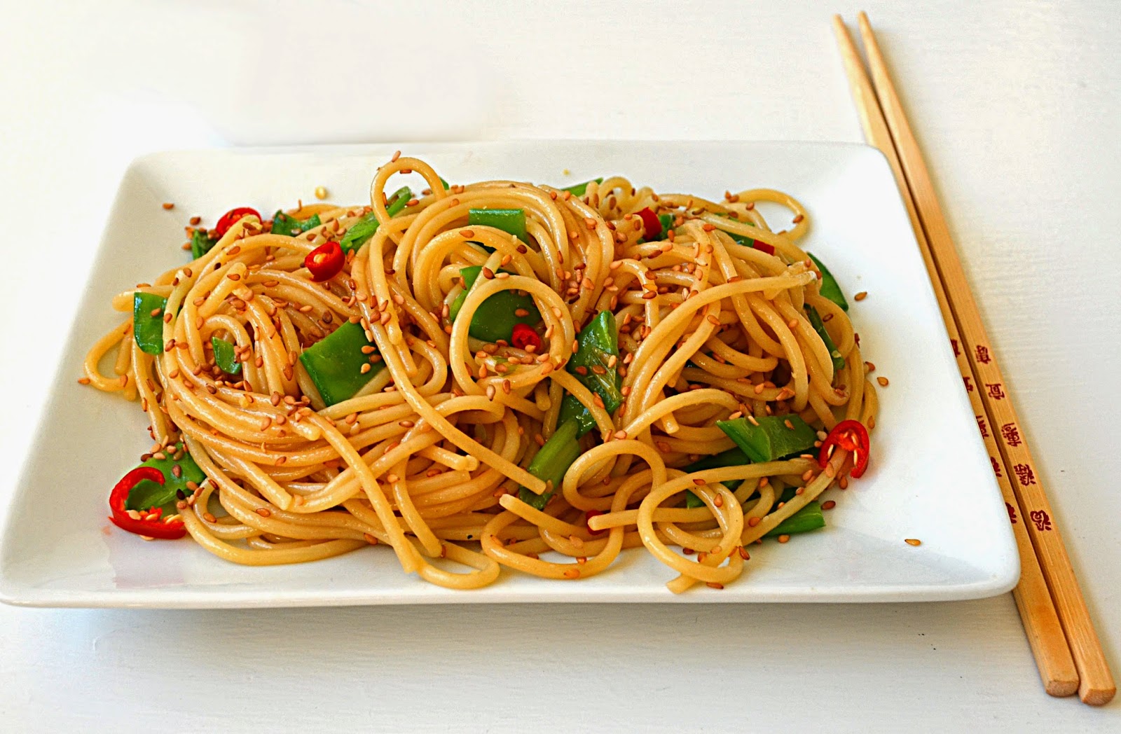 Sew French Easy Sesame Noodles