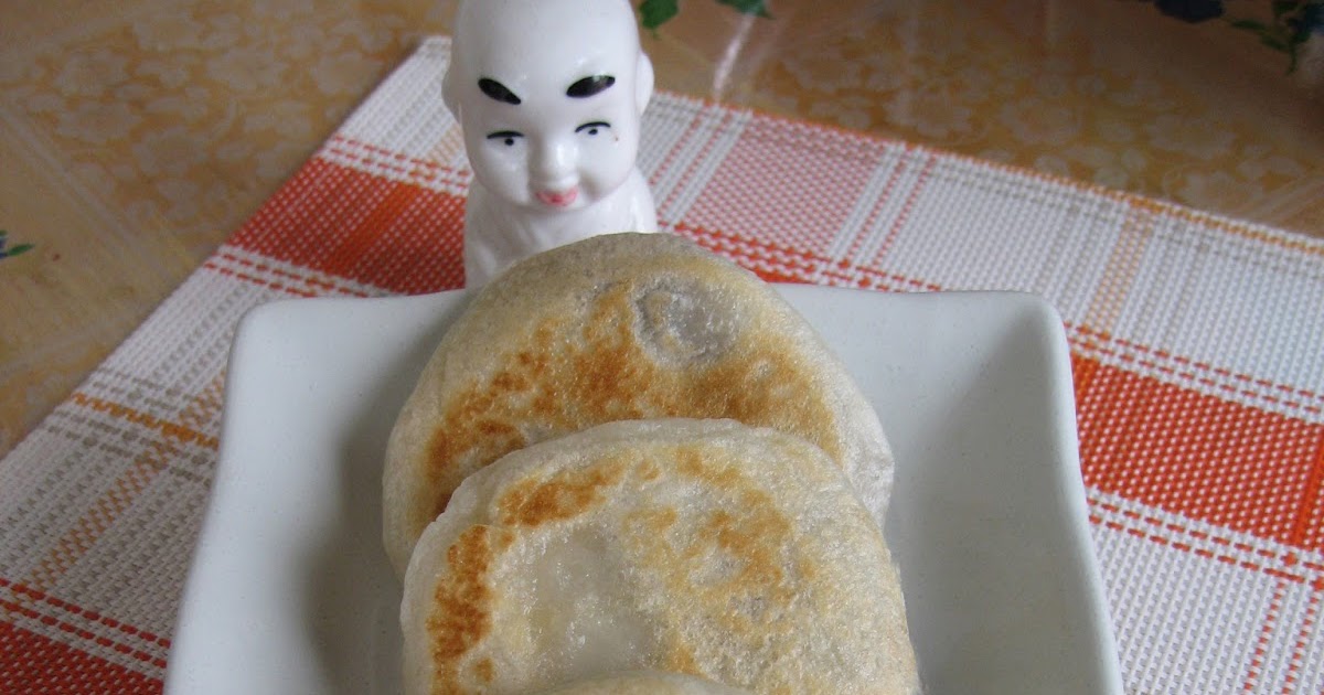 Sumptuous Flavours PanFried Glutinous Rice cake 煎糯米豆沙糕