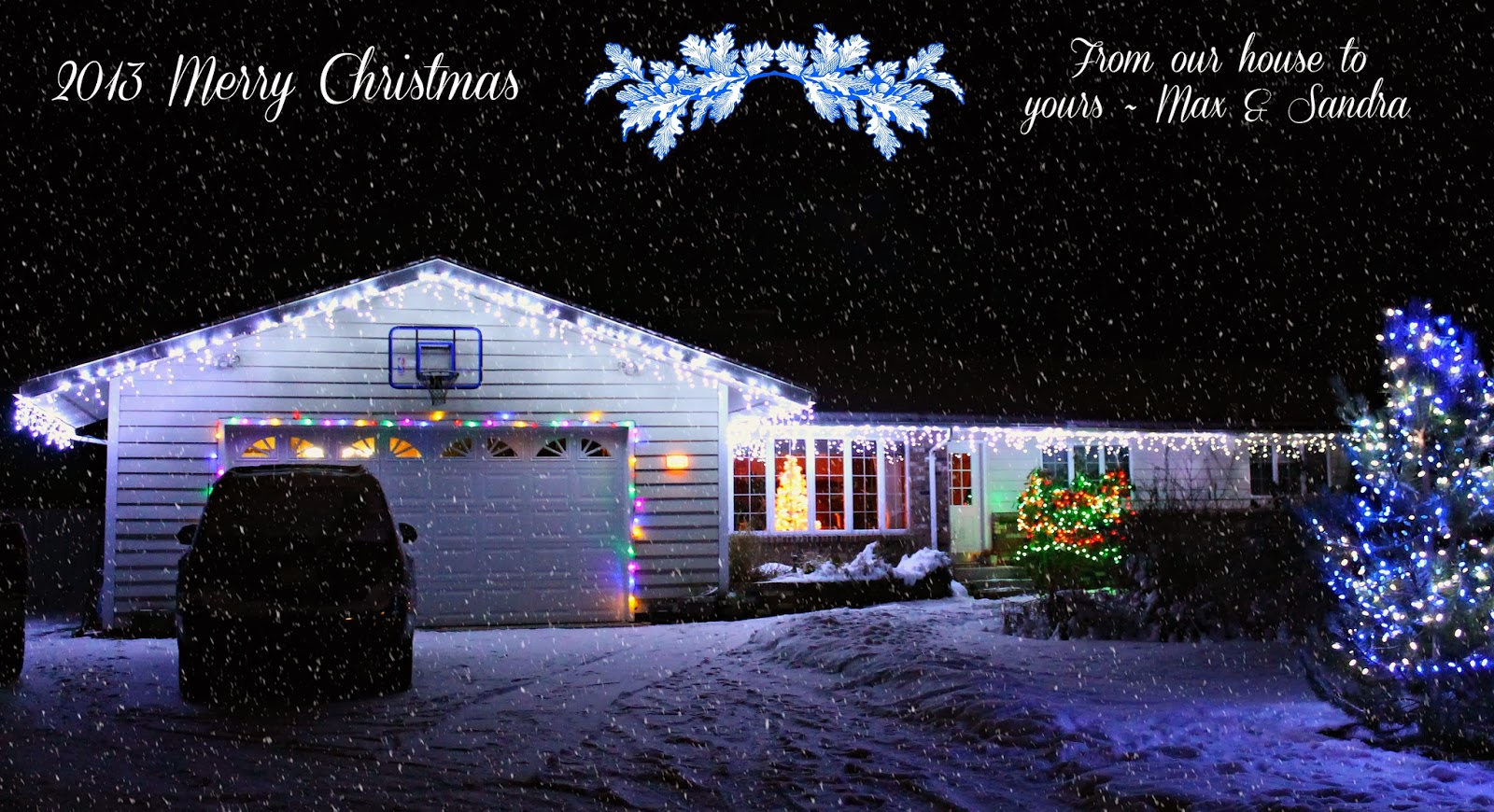 SANDRA'S ALASKA PHOTOGRAPHY December 8, 2013 Merry Christmas from