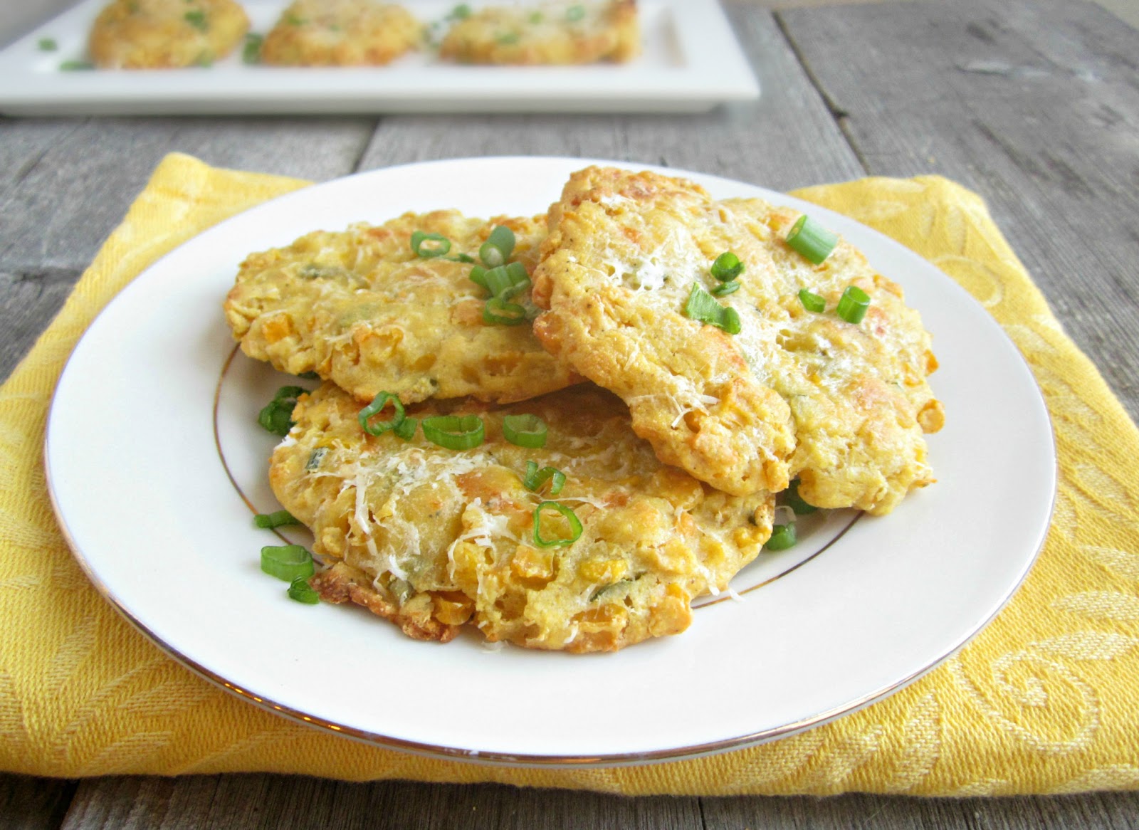 Hungry Couple Baked Corn Fritters