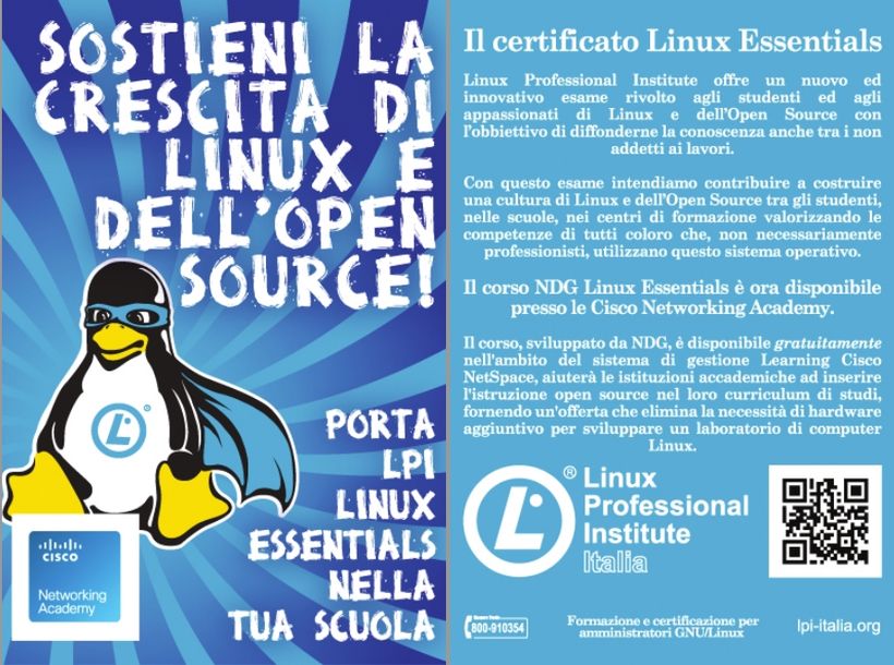 Cisco Networking Academy presenta il corso NDG Linux Essentials