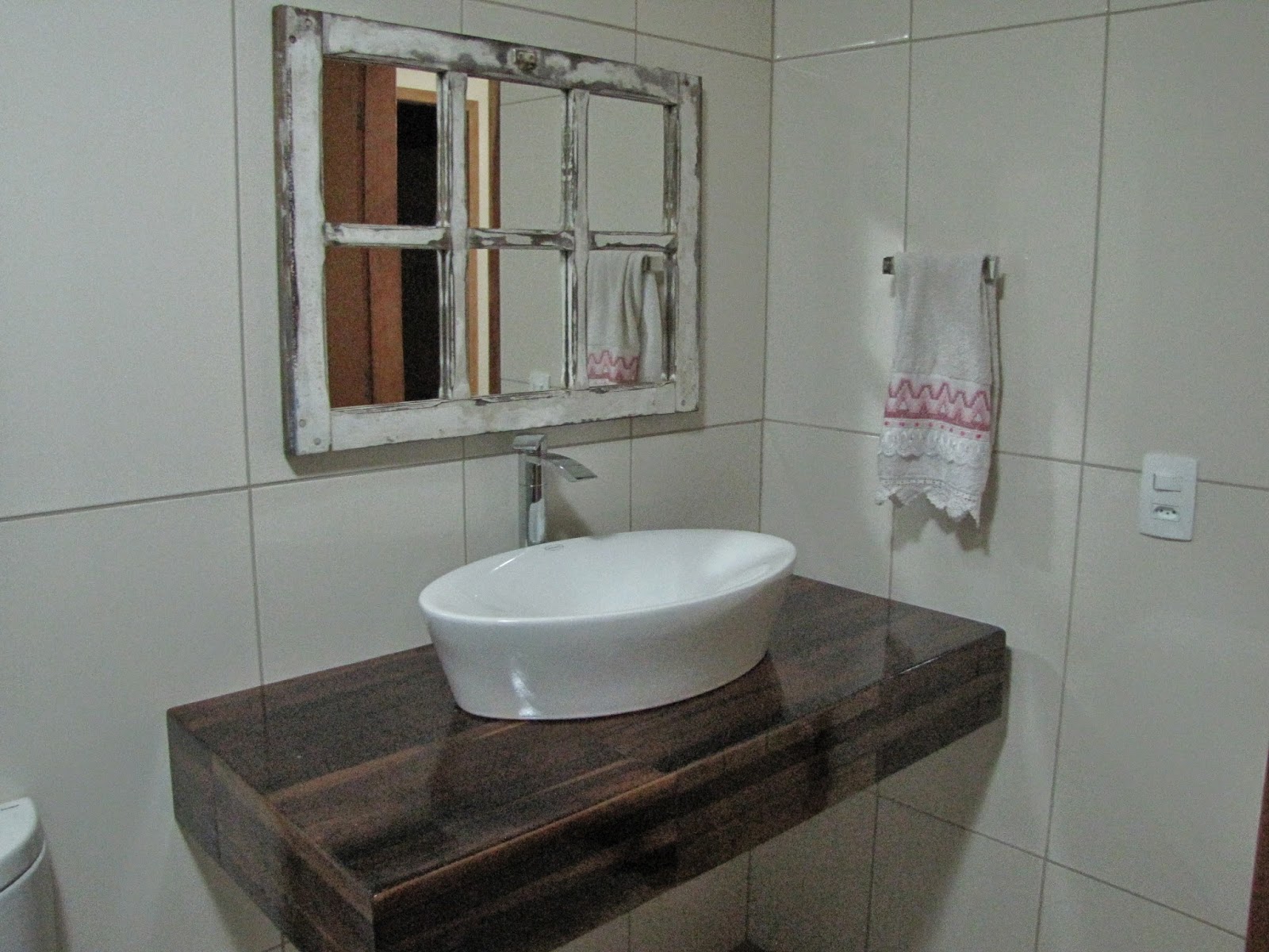 Ah, lá em casa! Nova bancada do banheiro # Como Fazer Pia De Banheiro Ah, lá em casa! Nova bancada do banheiro # Como Fazer Pia De Banheiro