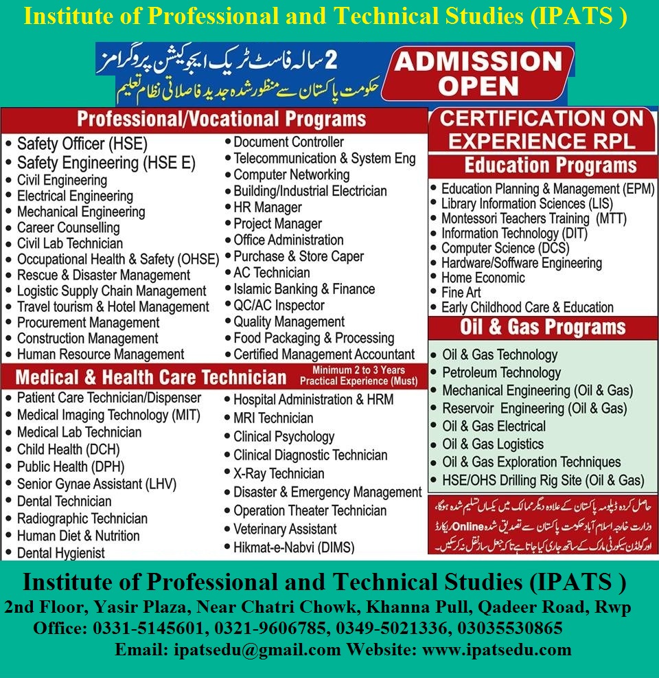 Airlines Reservations, e-Ticketing & PNR Management Training Islamabad