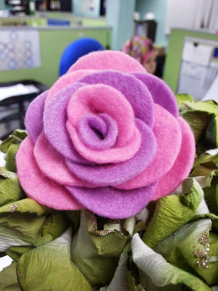 PINK PURPLE ROSE