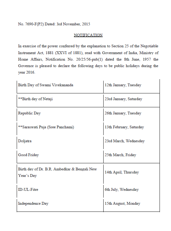 indian holidays 2015 list pdf