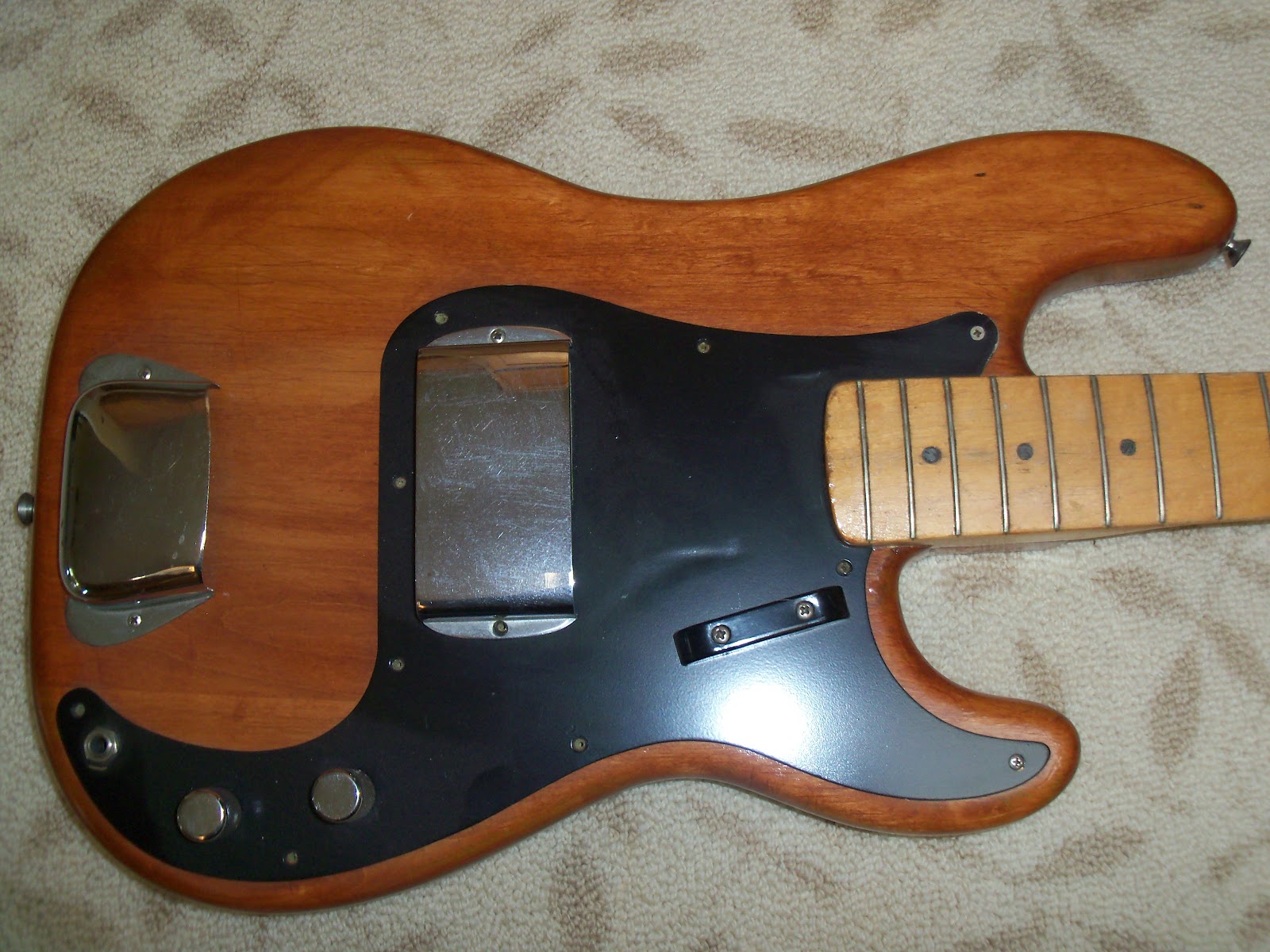 The Guitar Garage 1959 Fender Precision Restoring One of the