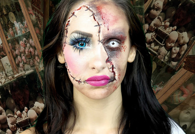 Halloween makeup picture