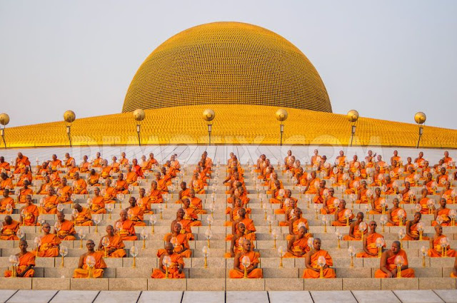 Den Thai Lan du lich va tim hieu thien vien Dhamma Kaya