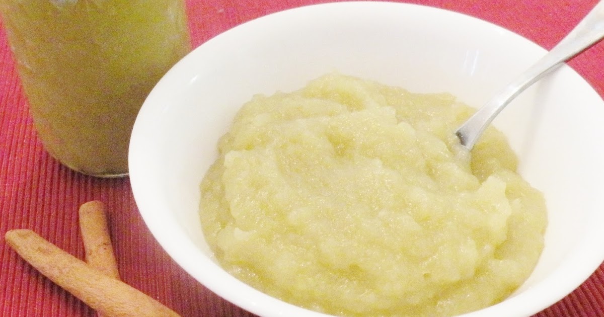 My Family Table Homemade Granny Smith Applesauce