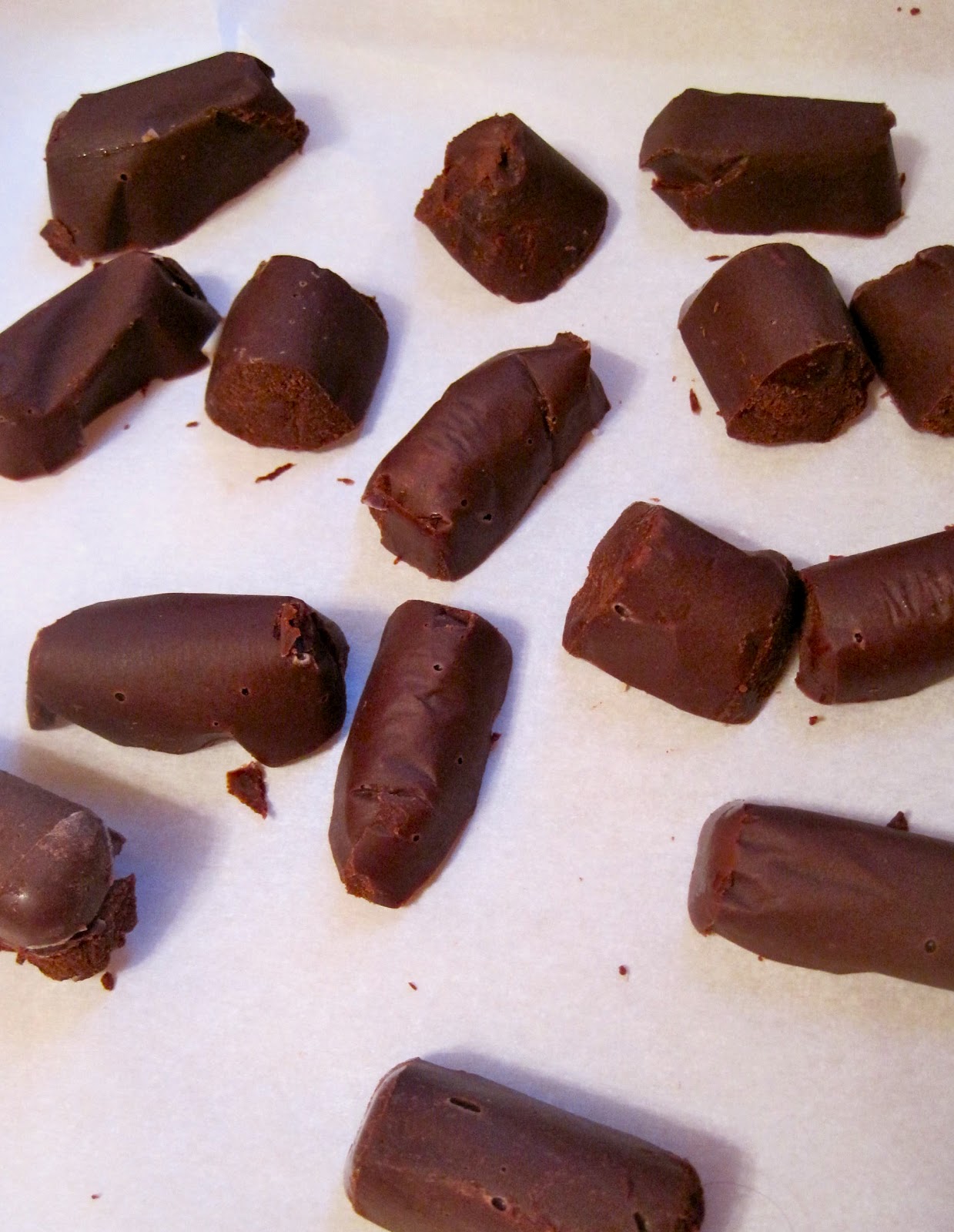 Kvell in the Kitchen Chocolate Ganache Truffles