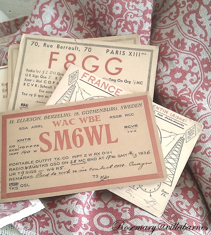 villabarnes Radio Cards and Scraps