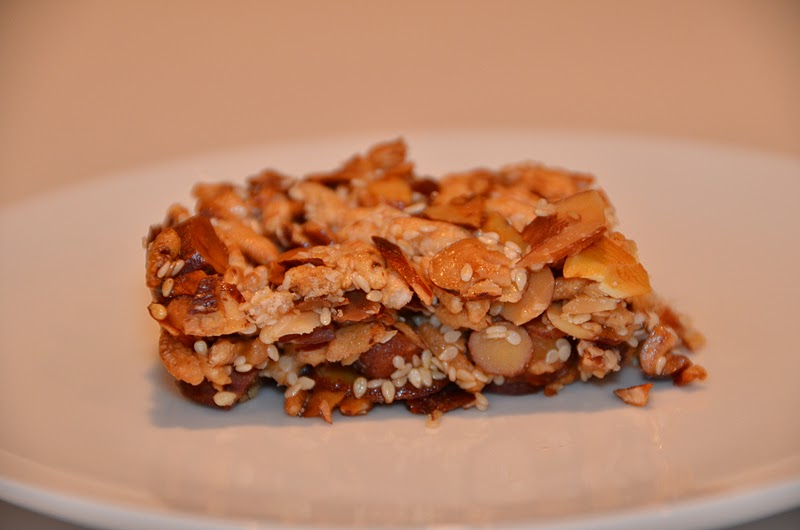 Playing with Flour Nutty cereal bars