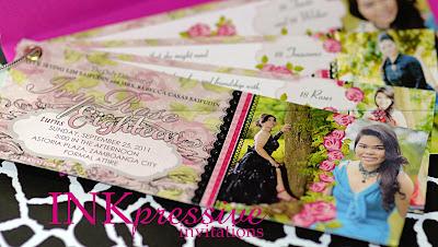 Inkpressive Invitations 18th Birthday Invitation for Ivy
