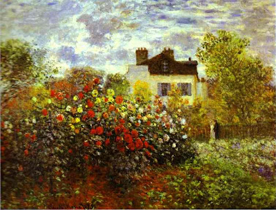 Beautiful Cloude Monet's famous painter painting photo