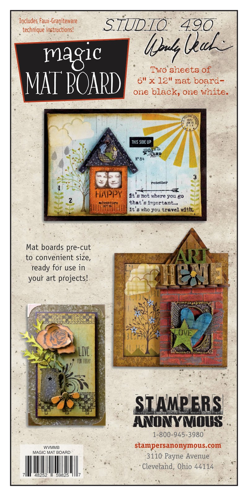 Studio 490 custom magic mat board minis...