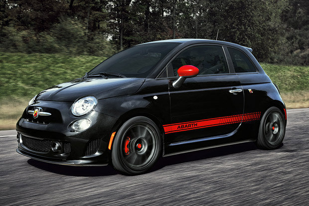we modified the paint scheme from the new Fiat 500 Abarth series