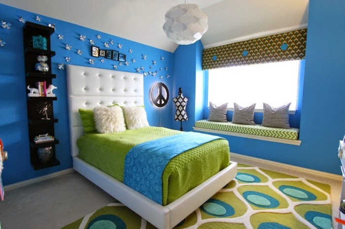 Cuartos decorados con turquesa – dabcre.com