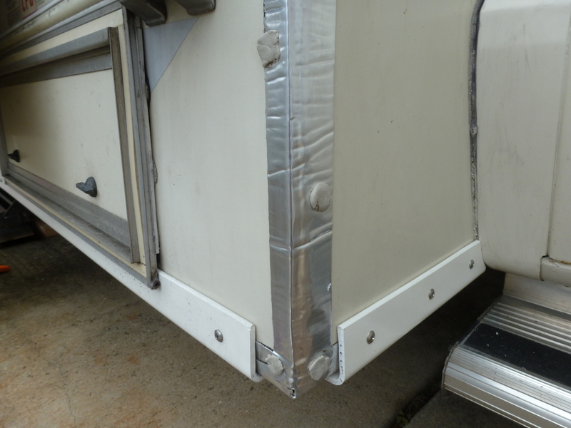 Memory Roads Corner Moldings, Bottom Moldings and then Wheel Well Moldings