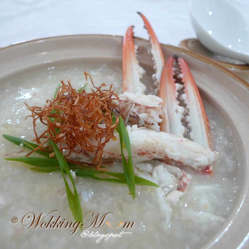 Let's get Wokking! Flower Crab Porridge 花蟹粥 Singapore Food Blog on