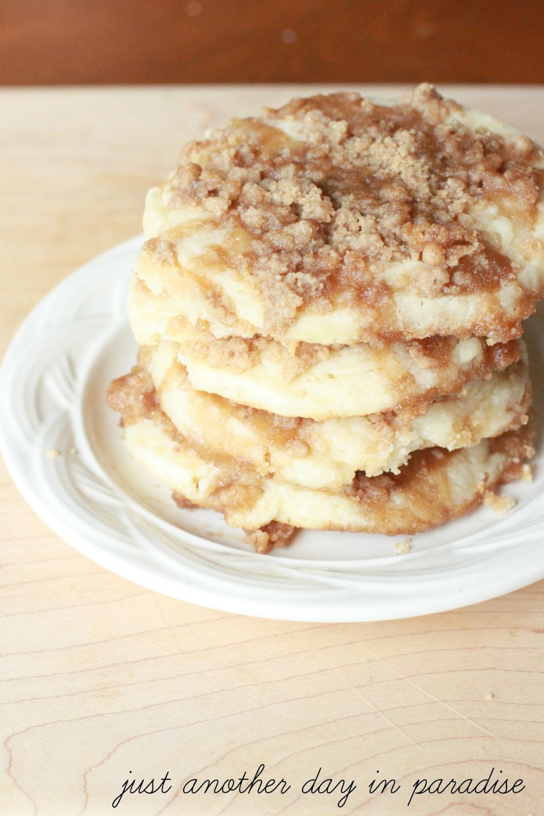 Larissa Another Day Sour Cream Coffee Cake Cookies