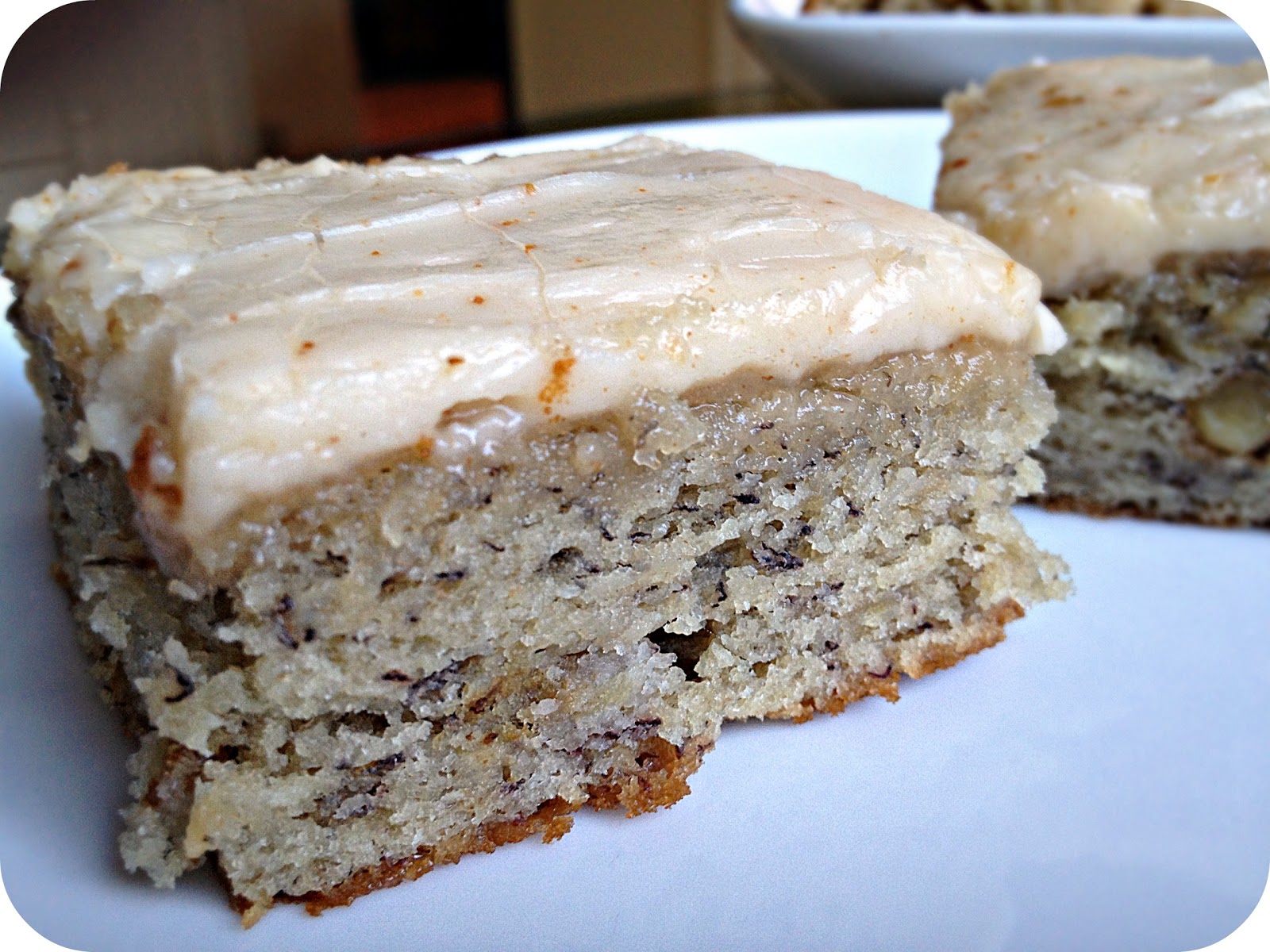 Life's Simple Measures Banana Bread Bars with Brown Butter Frosting