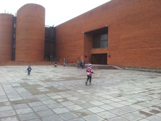 Здание Палеонтологического музея Москва.