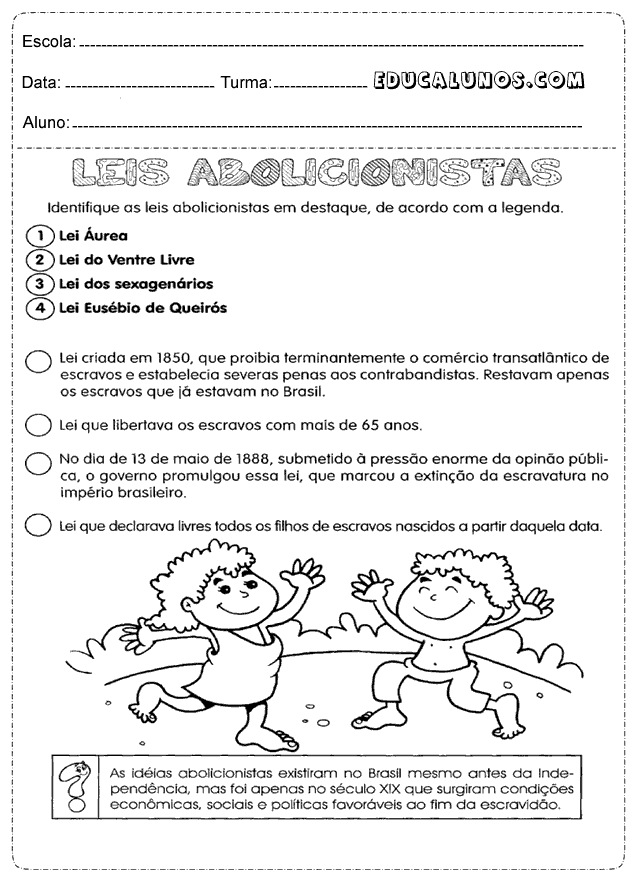 Leis abolicionistas
