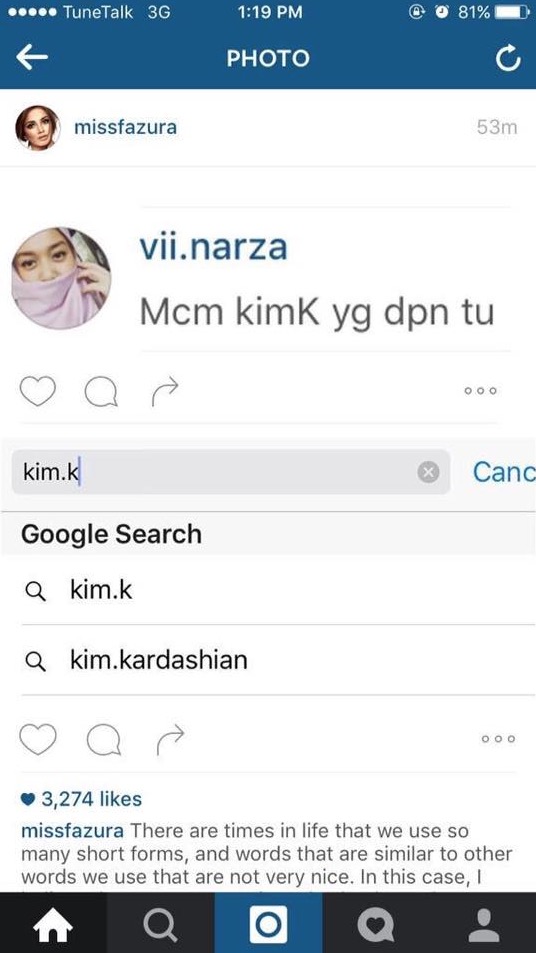 Peminat 'Berbahasa Kkesat' di Instagram, Ini Respon Fazura Peminat 'Berbahasa Kkesat' di Instagram, Ini Respon Fazura