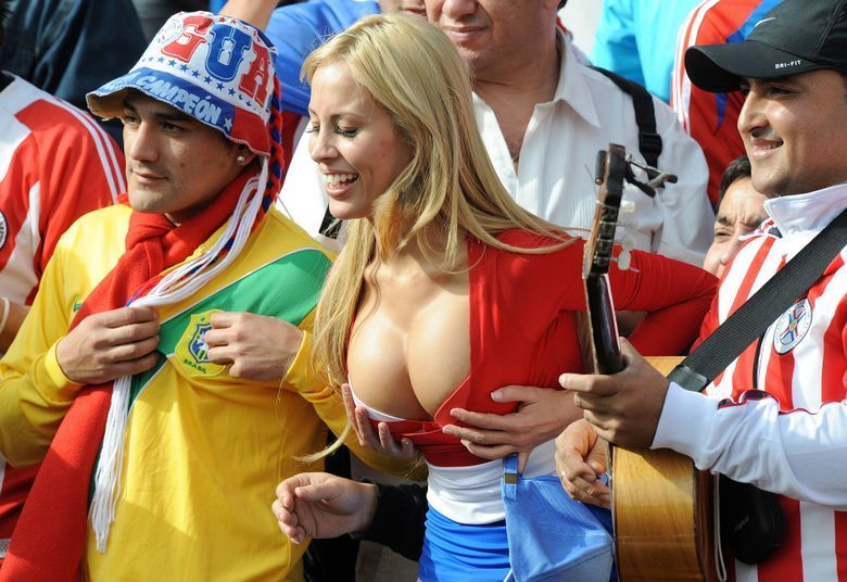 Another Sexy Paraguay Football Fan.