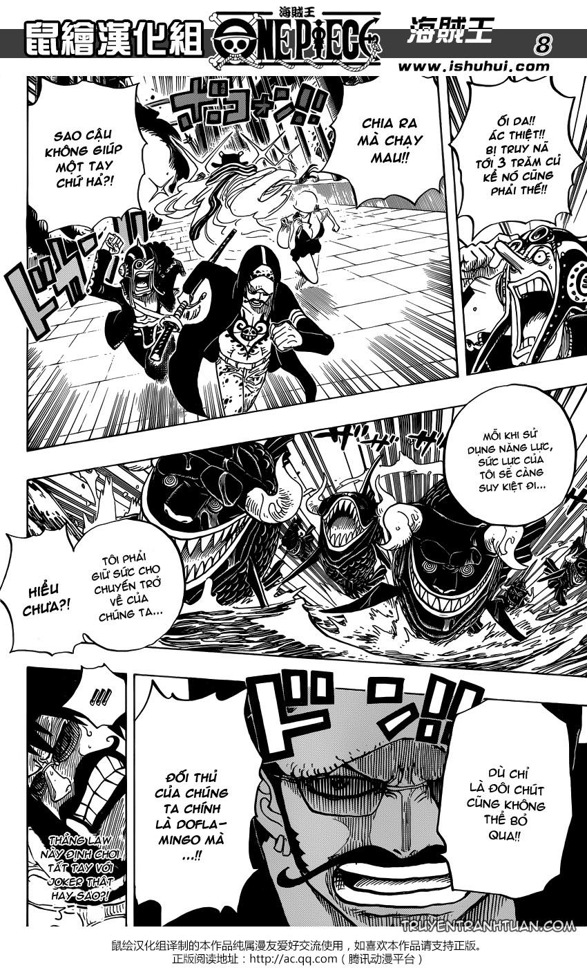 One Piece chap 710 truyen tranh one piece 008, One Piece chap 710 NarutoSub