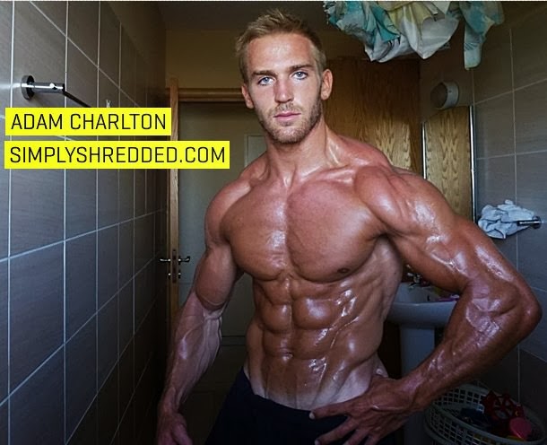 Super Shredded Adam Charlton - Dense Aesthetic Muscle.