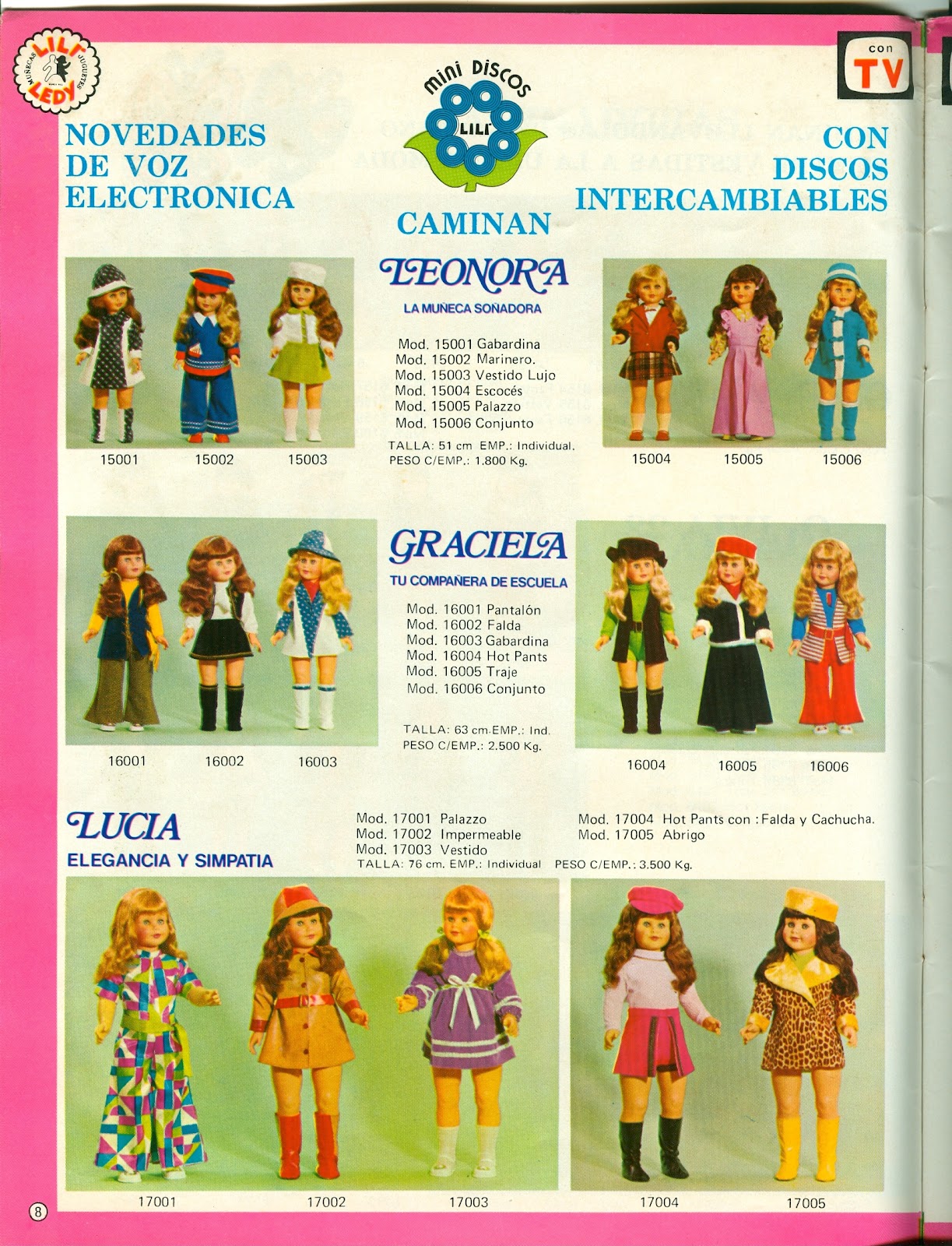 catalogo de juguetes lili ledy