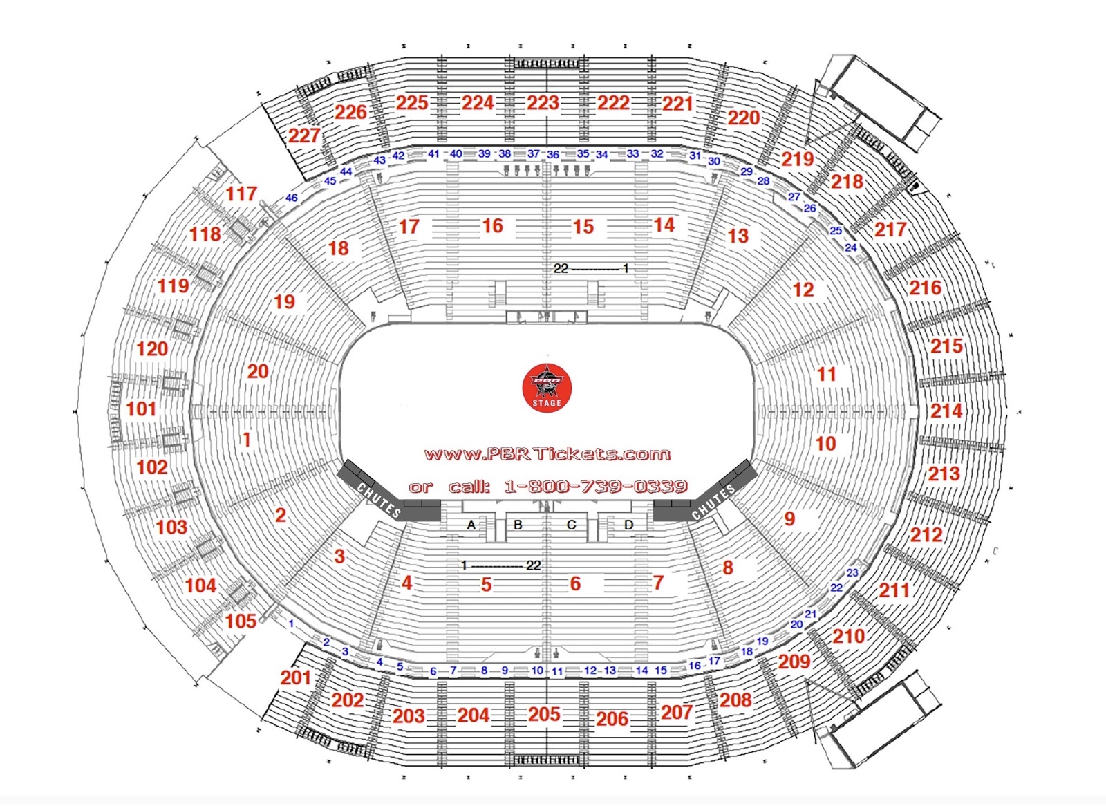 Las Vegas Arena Seating Chart