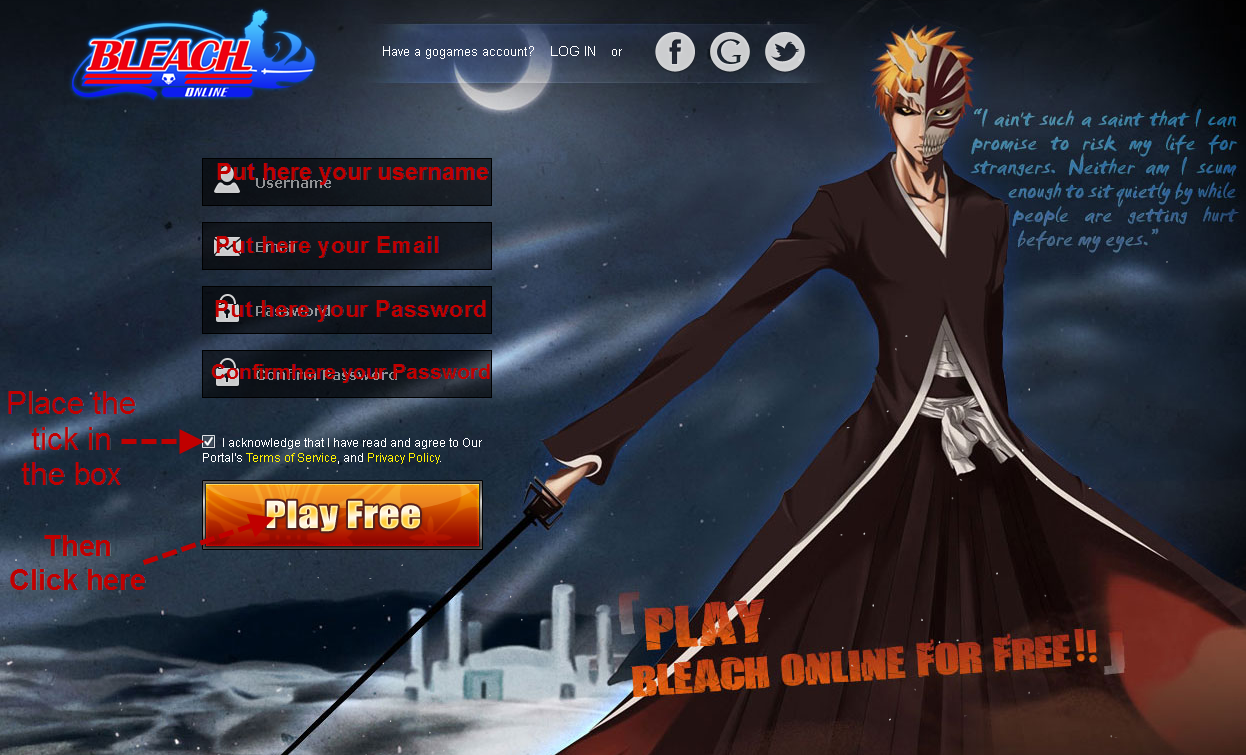 Bleach Online - Online Game - Play for Free