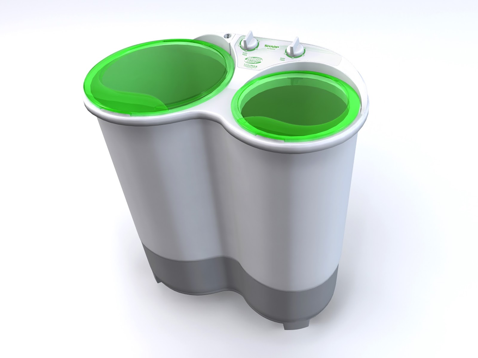 Work Double Time with Sharp’s Double Washer Washing Machine Rockstarmomma