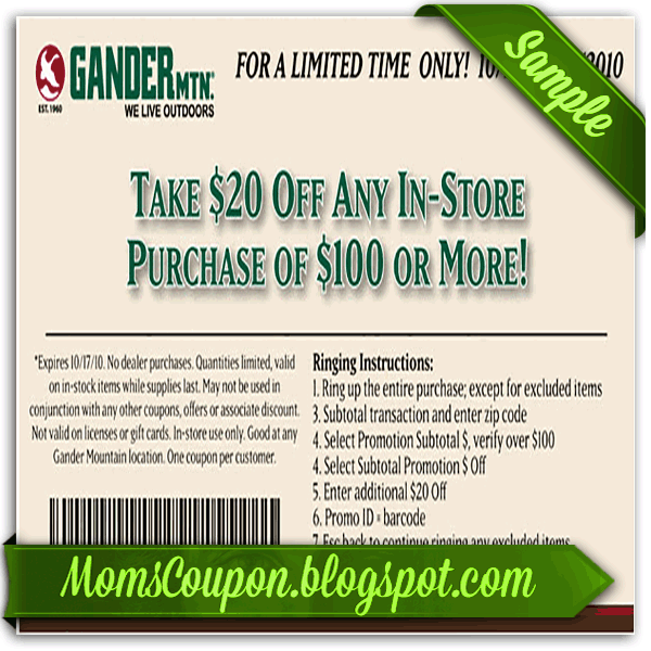 Gander Mountain Coupons, Sales & Promo Codes Active Gander Mountain Coupons