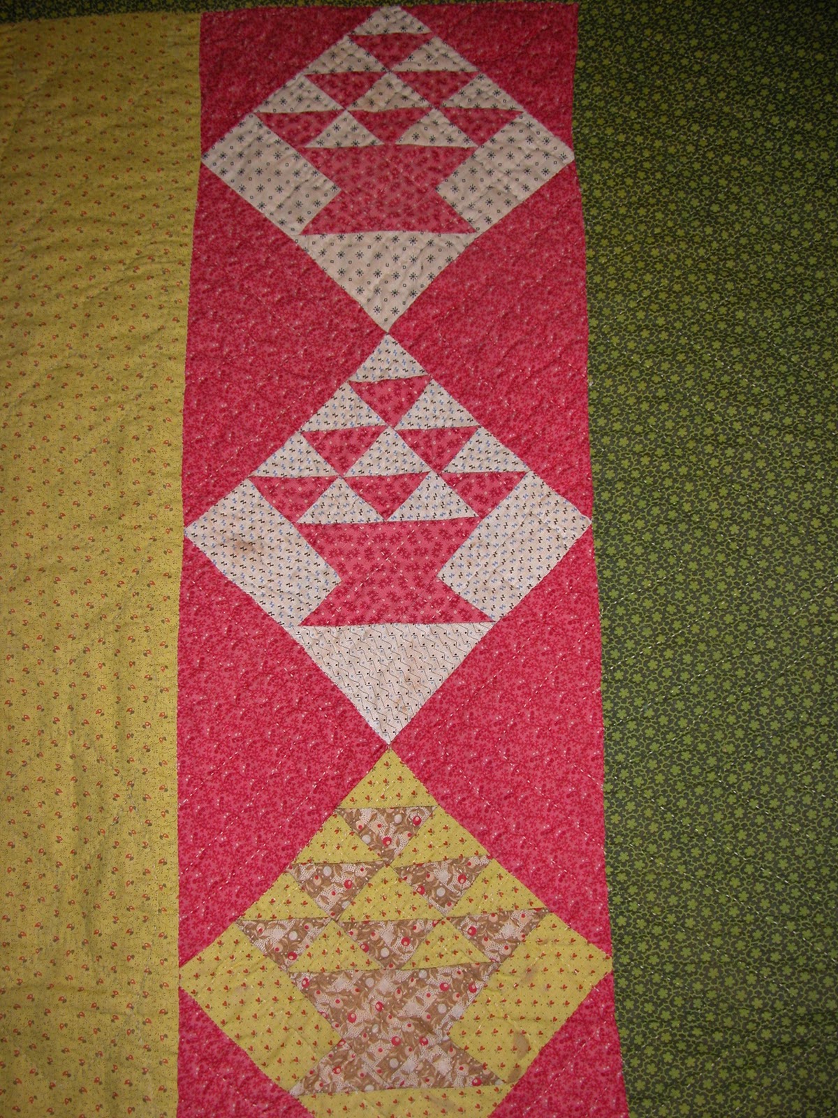 Notes from the Quilt Lab Antique Crib Quilt