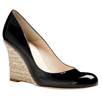 John Lewis currently have the LK Bennett Maddox Wedge Patent Court Shoes