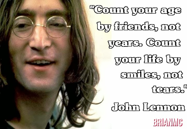 John Lennon Quote adapted by BrianMc
