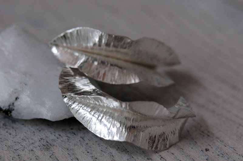 SilverBlueberry Tutorial fold formed earrings