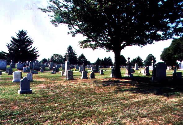 holy cross cemetery mary sorrowful