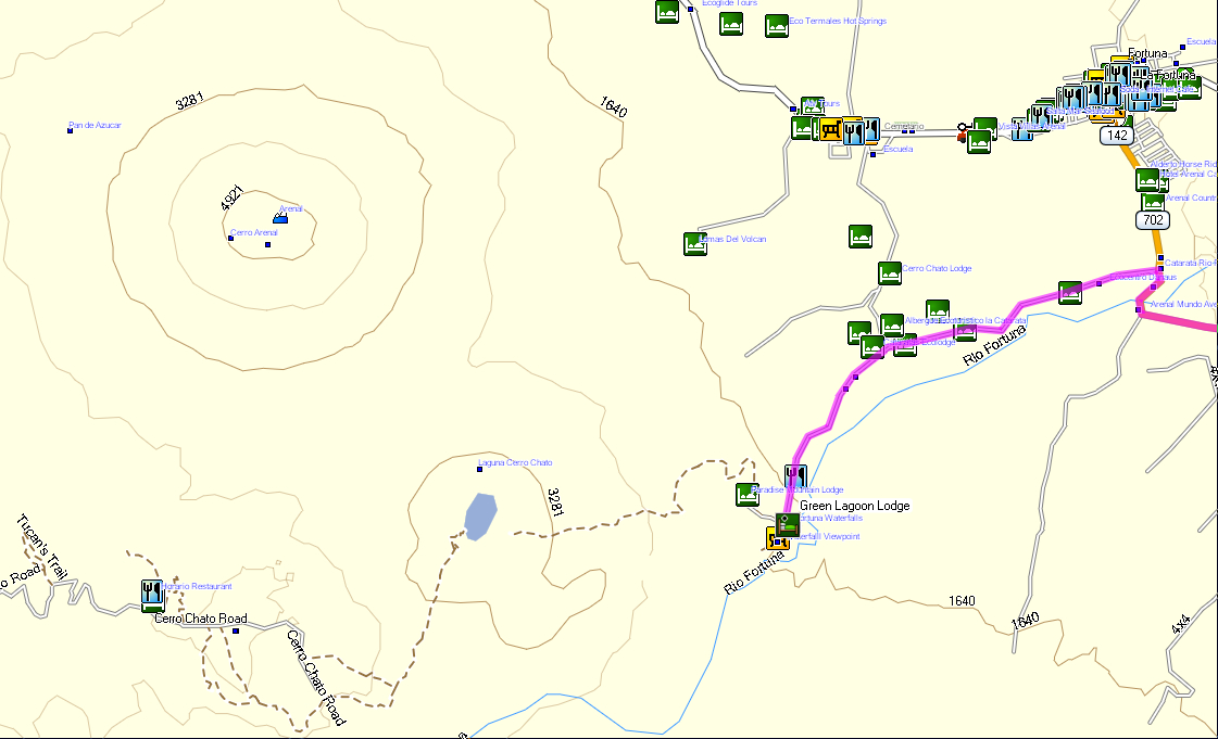 Costa Rica Garmin Nuvi