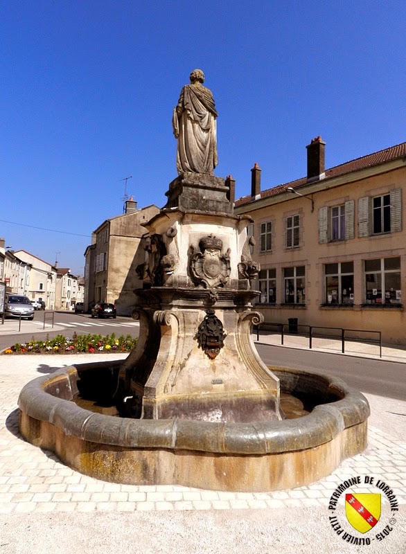 ROSIERES-AUX-SALINES (54) - Fontaine Saint-Pierre (XVIIIe-XIXe siècles)
