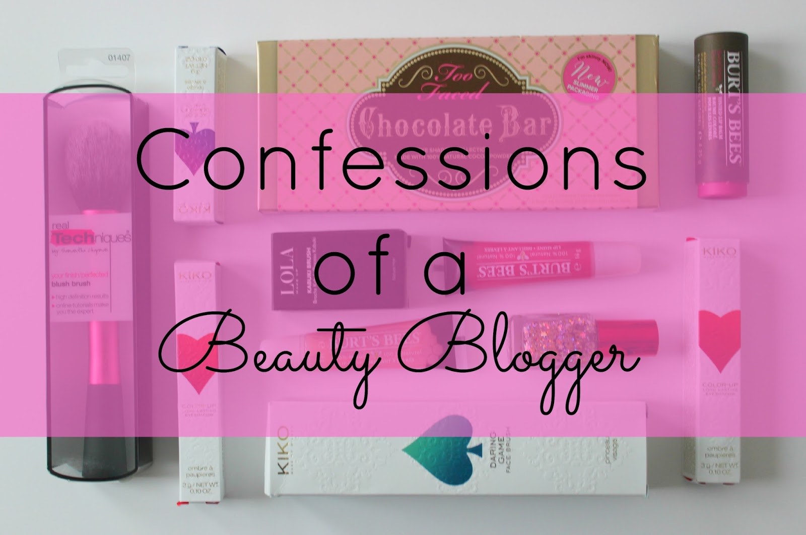 confessions of a beauty blogger